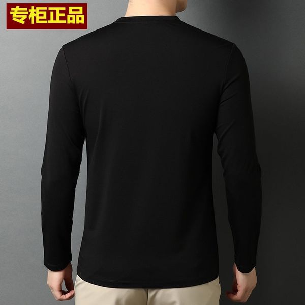 ice silk t-shirt men's long sleeve round neck thin spring casual bottomed shirt with trend men's autumn shirt embroidery, White;black
ice silk t-shirt men's long sleeve round neck thin spring casual bottomed shirt with trend men's autumn shirt embroidery, White;black