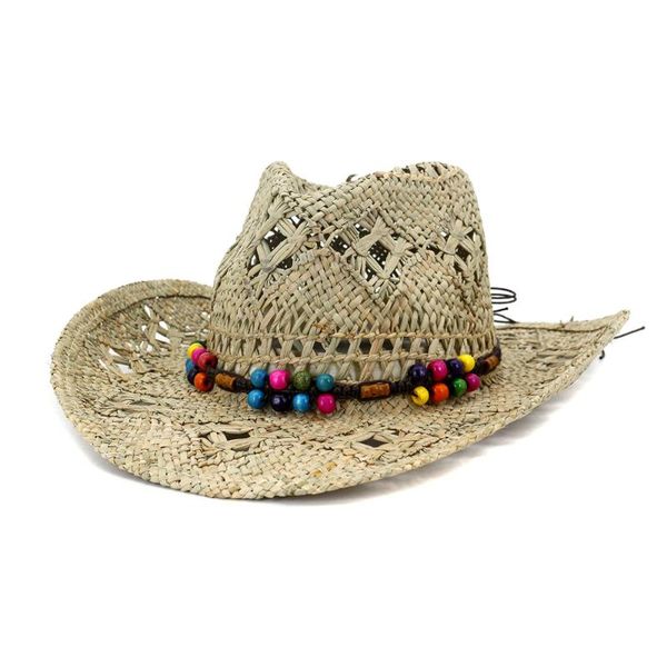 wide brim hats summer hat big hollow sun protection straw natural raffia band jazz caps men outdoor beach western cowboy panama, Blue;gray
wide brim hats summer hat big hollow sun protection straw natural raffia band jazz caps men outdoor beach western cowboy panama, Blue;gray