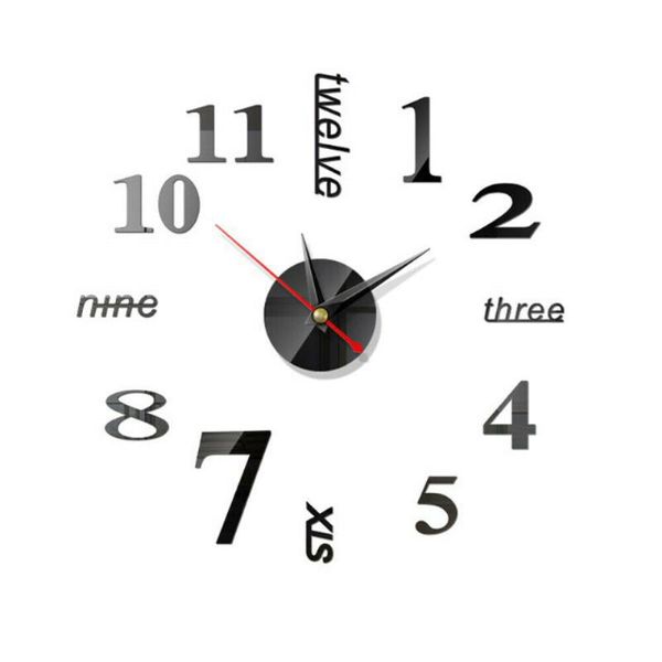 wall clocks diy creative digital acrylic clock frameless mirror stickers modern art decal home decor
wall clocks diy creative digital acrylic clock frameless mirror stickers modern art decal home decor