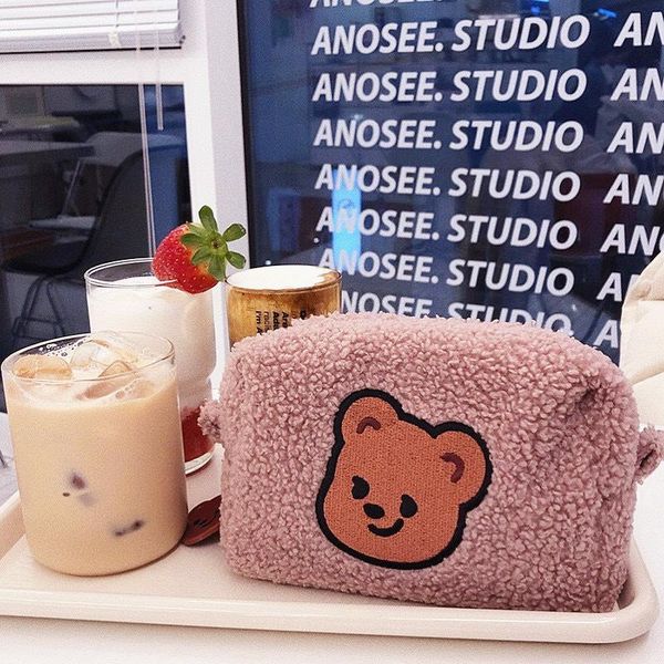 pencil bags large capacity pencilbag case cute cherry bear portable makeup bag storage washing quality school supplies
pencil bags large capacity pencilbag case cute cherry bear portable makeup bag storage washing quality school supplies