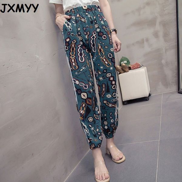 loose spring and autumn new chiffon nine-point pants women's casual fashion harem pants elastic waist 3d pattern jxmyy 210412, Black;white
loose spring and autumn new chiffon nine-point pants women's casual fashion harem pants elastic waist 3d pattern jxmyy 210412, Black;white