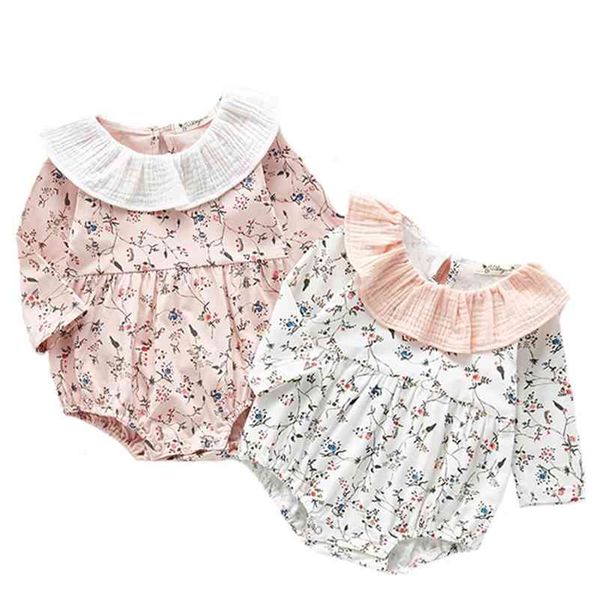 cute girls bodysuit long sleeve floral little flower collar one piece creeper baby girl born clothes 210417, White
cute girls bodysuit long sleeve floral little flower collar one piece creeper baby girl born clothes 210417, White
