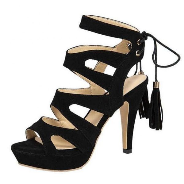 summer open toe suede solid color women's sandals casual shoes breathable ladies high heels dress, Black
summer open toe suede solid color women's sandals casual shoes breathable ladies high heels dress, Black