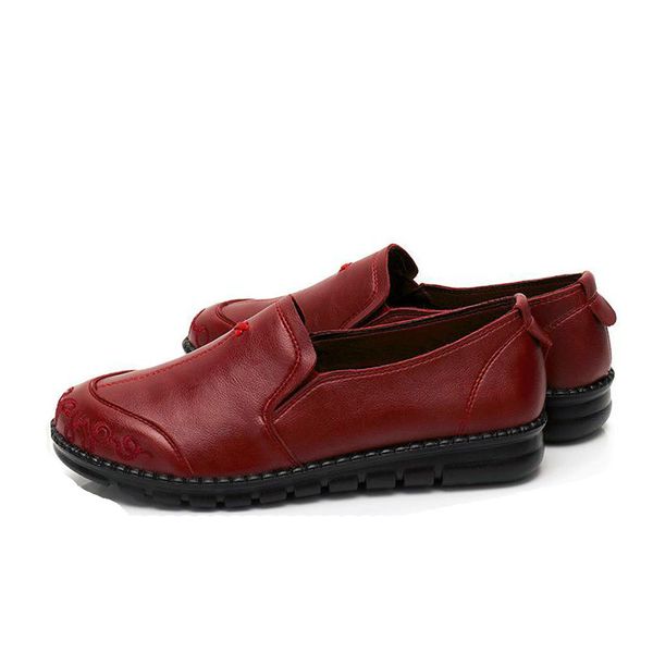 dress shoes flat women's leather shoes, casual of leather, red, black, brown, with soft comfortable soles, o0mf
dress shoes flat women's leather shoes, casual of leather, red, black, brown, with soft comfortable soles, o0mf
