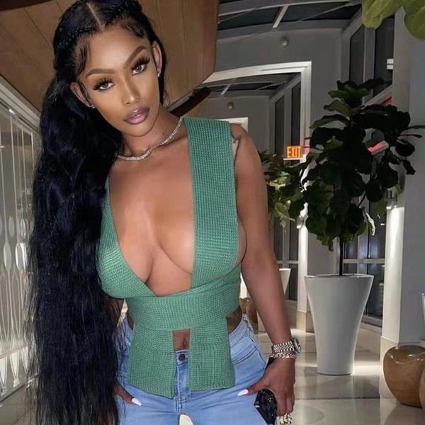 women's tanks & camis 2021 fall winter knitted crop sweater pullover sleeveless female bandage solid chic fashion vest women casua, White
women's tanks & camis 2021 fall winter knitted crop sweater pullover sleeveless female bandage solid chic fashion vest women casua, White