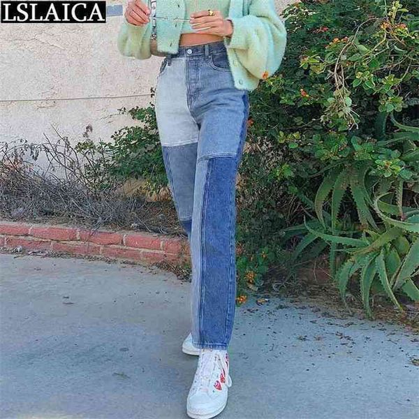 casual women's jeans full length pocket slim-fit personalized pencil pants fashion trend asymmetric stitching denim trousers 210515, Black;white
casual women's jeans full length pocket slim-fit personalized pencil pants fashion trend asymmetric stitching denim trousers 210515, Black;white