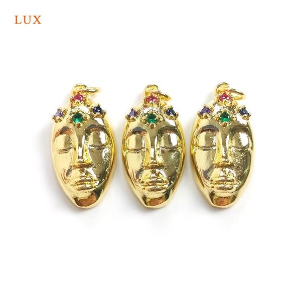 pendant necklaces 5pcs brass plate micro pave cubic zirconia face for women colorful human charm jewelry set making, Silver
pendant necklaces 5pcs brass plate micro pave cubic zirconia face for women colorful human charm jewelry set making, Silver