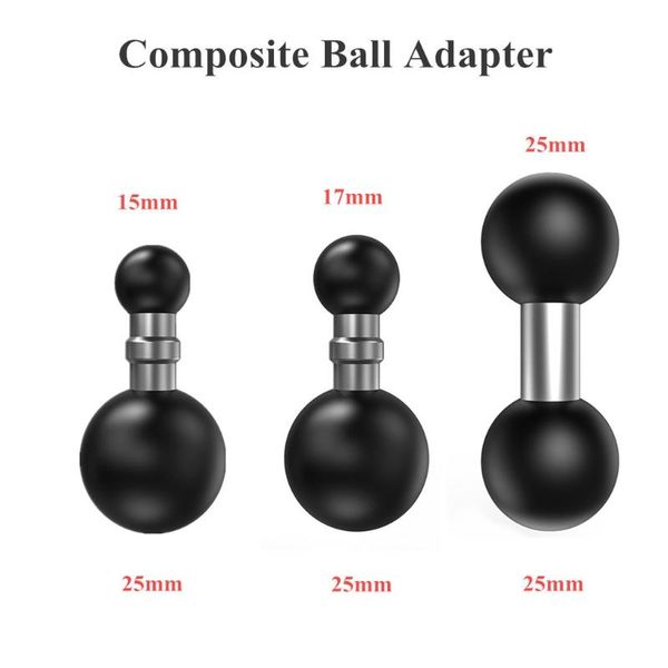 cell phone mounts & holders 28te 25mm to 15mm/17mm/25mm composite ball adapter for industry standard dual socket mounting garmin- gps bracke
cell phone mounts & holders 28te 25mm to 15mm/17mm/25mm composite ball adapter for industry standard dual socket mounting garmin- gps bracke