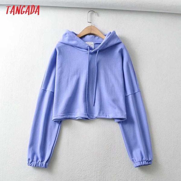 tangada women candy color crop hoodie sweatshirts oversize ladies pullovers hooded 2t16 210609, Black
tangada women candy color crop hoodie sweatshirts oversize ladies pullovers hooded 2t16 210609, Black