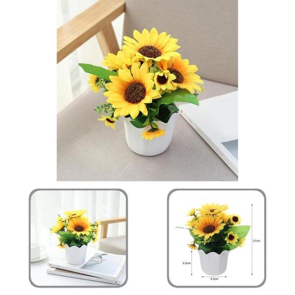 Decorative Flowers & Wreaths Ornamental Eye-catching Delicately Cut Fake Potted Plant Home Decor
Decorative Flowers & Wreaths Ornamental Eye-catching Delicately Cut Fake Potted Plant Home Decor