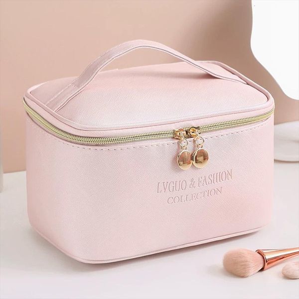 1 pc large women cosmetic bag pu leather waterproof zipper make up travel washing makeup organizer beauty case
1 pc large women cosmetic bag pu leather waterproof zipper make up travel washing makeup organizer beauty case
