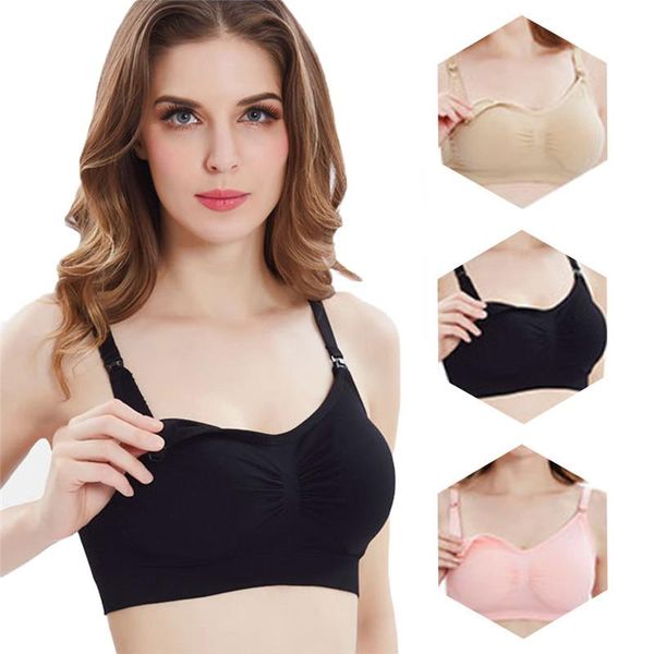 maternity intimates /l/xl seamless nursing clip down bra women feeding pregnant breastfeeding bras, White
maternity intimates /l/xl seamless nursing clip down bra women feeding pregnant breastfeeding bras, White