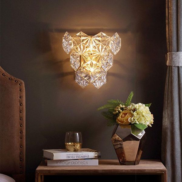 wall lamp nordic luxury led k9 crystal copper for loft bedroom bedside corridor bar aisle sconce lighting
wall lamp nordic luxury led k9 crystal copper for loft bedroom bedside corridor bar aisle sconce lighting