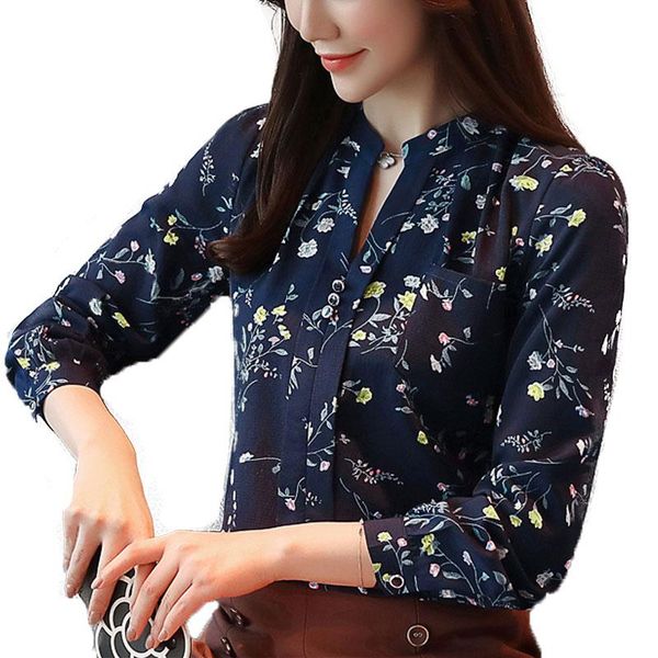 women's blouses & shirts volocean women blouse 2021 fashion buttun blusas chiffon office v-neck female clothing, White
women's blouses & shirts volocean women blouse 2021 fashion buttun blusas chiffon office v-neck female clothing, White