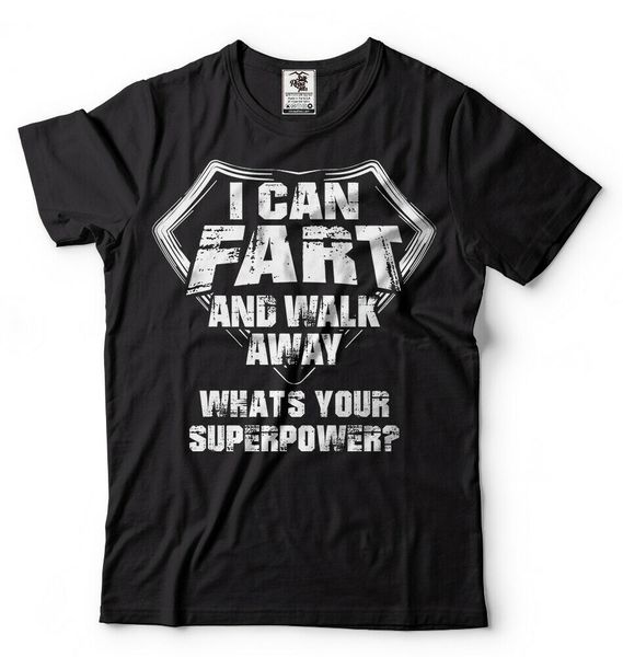 mens funny t-shirt farting funny super power t-shirt birthday gift shirt, White;black
mens funny t-shirt farting funny super power t-shirt birthday gift shirt, White;black