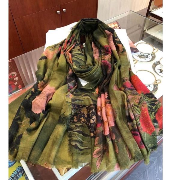 scarves women elegant 100% cashmere scarf pashmina charming floral print lightweight winter warm wraps foulard long, Blue;gray
scarves women elegant 100% cashmere scarf pashmina charming floral print lightweight winter warm wraps foulard long, Blue;gray