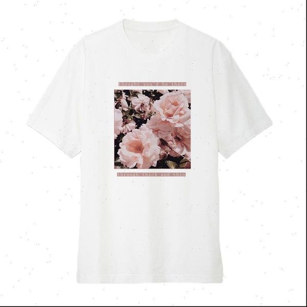 clothes flower letter printing short women t shirt sleeved o neck harajuku graphic female top, White
clothes flower letter printing short women t shirt sleeved o neck harajuku graphic female top, White