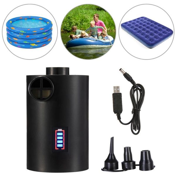 pool & accessories electric air pump 4000mah rechargeable compressor with nozzle for mattress raft bed boat inflatable swimming toys
pool & accessories electric air pump 4000mah rechargeable compressor with nozzle for mattress raft bed boat inflatable swimming toys
