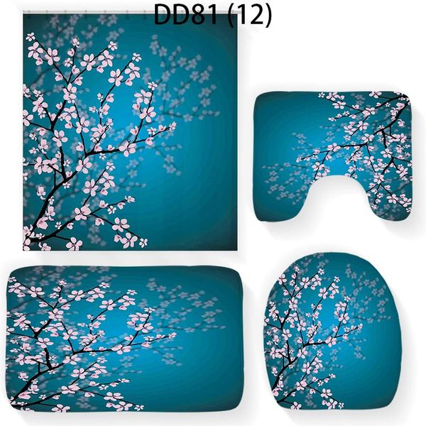 plant flowers bathroom set waterproof shower curtain polyester curtains home mat
plant flowers bathroom set waterproof shower curtain polyester curtains home mat