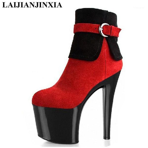 boots laijianjinxia classics round toe platform ultra high thin heels plus size women 8 inch ankle1, Black
boots laijianjinxia classics round toe platform ultra high thin heels plus size women 8 inch ankle1, Black
