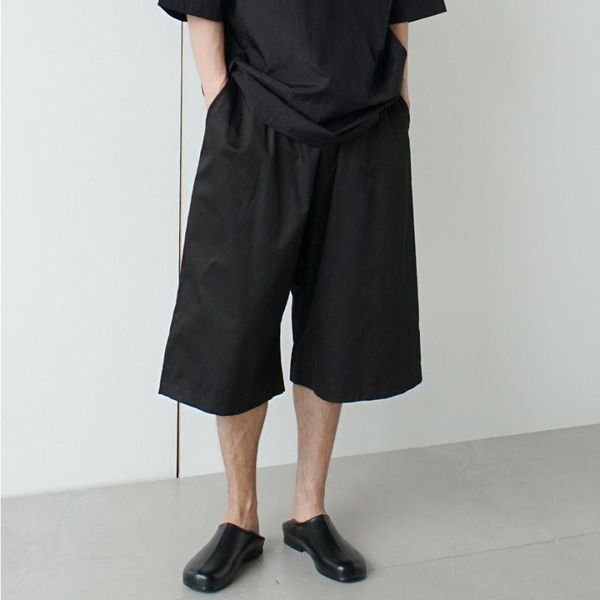 men's pants lanmrem wear korean trend tcalf-length for male 2021 spring summer wide leg loose straight tide trousers 9y1284, Black
men's pants lanmrem wear korean trend tcalf-length for male 2021 spring summer wide leg loose straight tide trousers 9y1284, Black