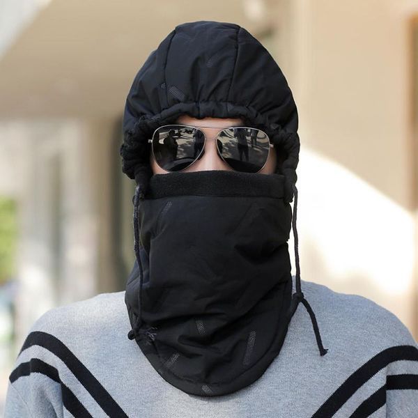 bomber hat thick fluffy thermal windproof face mask ear protection cap outdoor winter apparel hats, Black;white
bomber hat thick fluffy thermal windproof face mask ear protection cap outdoor winter apparel hats, Black;white