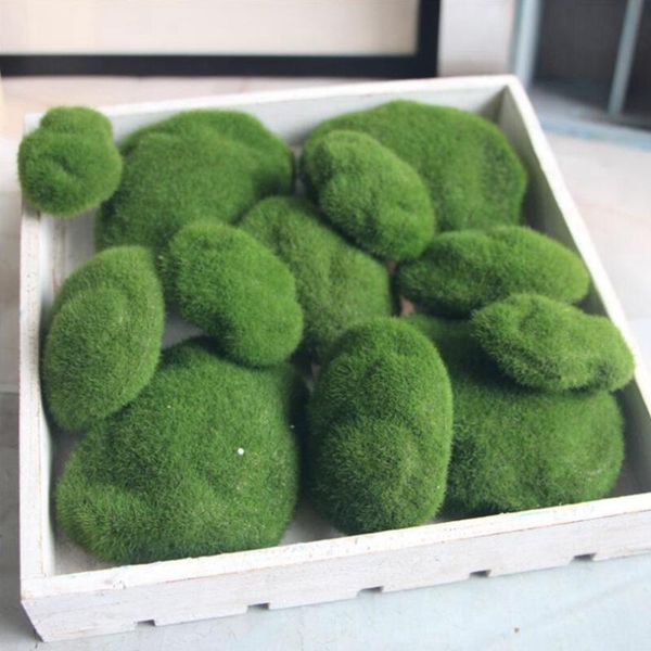 decorative flowers & wreaths 12pcs pack artificial moss foam stones green grass plant home garden decoration diy stone creative crafts
decorative flowers & wreaths 12pcs pack artificial moss foam stones green grass plant home garden decoration diy stone creative crafts