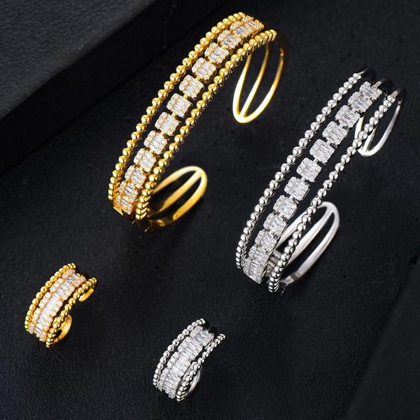 earrings & necklace missvikki gorgeous luxury trendy openning bangle ring jewelry set for women important occasion party noble symbol high q, Silver
earrings & necklace missvikki gorgeous luxury trendy openning bangle ring jewelry set for women important occasion party noble symbol high q, Silver