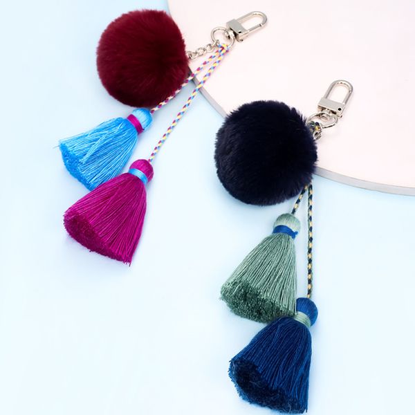 diy tassel hair ball multicolor combination key chain pendant key chain fashion ladies gift pendant bag decoration accessories, Slivery;golden
diy tassel hair ball multicolor combination key chain pendant key chain fashion ladies gift pendant bag decoration accessories, Slivery;golden