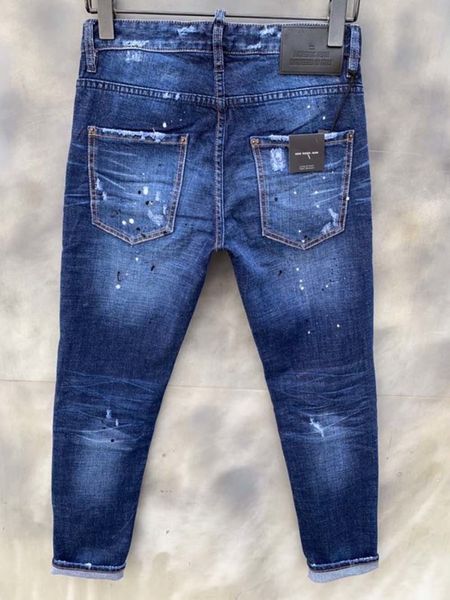 men's jeans mens luxury designer ny ripped cool guy causal hole denim fashion brand fit men washed pants 61296, Blue
men's jeans mens luxury designer ny ripped cool guy causal hole denim fashion brand fit men washed pants 61296, Blue