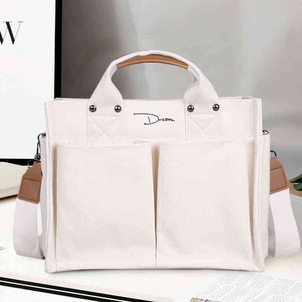 large capacity korean multi pocket handbag leisure one shoulder east gate messenger schoolgirl canvas bag
large capacity korean multi pocket handbag leisure one shoulder east gate messenger schoolgirl canvas bag