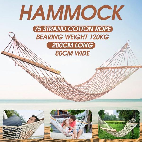 1-2 person portable outdoor hammock white mesh cotton rope swing for porch beach indoor patio bedroom camp furniture
1-2 person portable outdoor hammock white mesh cotton rope swing for porch beach indoor patio bedroom camp furniture