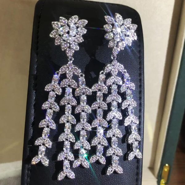 dangle & chandelier missvikki luxury shiny sparkly pendant earrings for women wedding party cz dubai bridal fashion jewelry, Silver
dangle & chandelier missvikki luxury shiny sparkly pendant earrings for women wedding party cz dubai bridal fashion jewelry, Silver