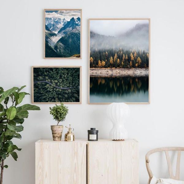 paintings nordic decoration forest lanscape wall art canvas poster and print lake mountain decorative picture for living room home decor
paintings nordic decoration forest lanscape wall art canvas poster and print lake mountain decorative picture for living room home decor