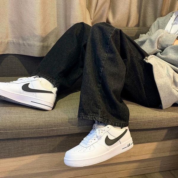 men's jeans fashion loose straight winter woman casual mans streetwear korean collage hip hop 6smc, Blue
men's jeans fashion loose straight winter woman casual mans streetwear korean collage hip hop 6smc, Blue