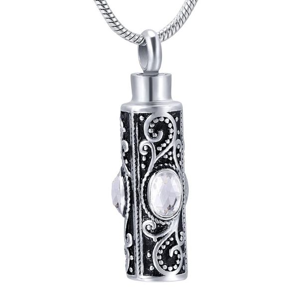 pendant necklaces 9953 luxury pendants shiny stone inlay women men necklace jewelry for ashes stainless steel cremation mini bar keepsake, Silver
pendant necklaces 9953 luxury pendants shiny stone inlay women men necklace jewelry for ashes stainless steel cremation mini bar keepsake, Silver