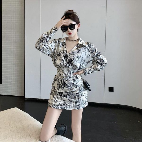 casual dresses ladies bodycon dress print autumn vintage style turn-down collar female clothing fashion mini-dresses women long sleeve, Black;gray
casual dresses ladies bodycon dress print autumn vintage style turn-down collar female clothing fashion mini-dresses women long sleeve, Black;gray