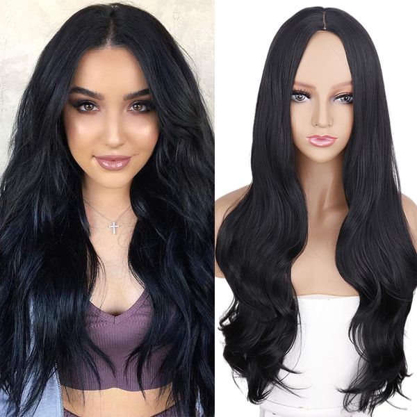 long ombre light ash brown blonde wavy wig cosplay party daily synthetic wig for women high density temperature fibrefactory direct, Black
long ombre light ash brown blonde wavy wig cosplay party daily synthetic wig for women high density temperature fibrefactory direct, Black