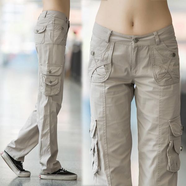 women's pants & capris military cargo women army high waist loose multi-pocket pant versatile cotton trousers ladies street jogger swea, Black;white
women's pants & capris military cargo women army high waist loose multi-pocket pant versatile cotton trousers ladies street jogger swea, Black;white
