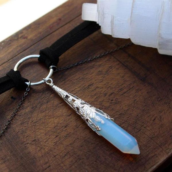 chokers opal choker// fairy choker // opalite o-ring black gypsy necklace, Golden;silver
chokers opal choker// fairy choker // opalite o-ring black gypsy necklace, Golden;silver