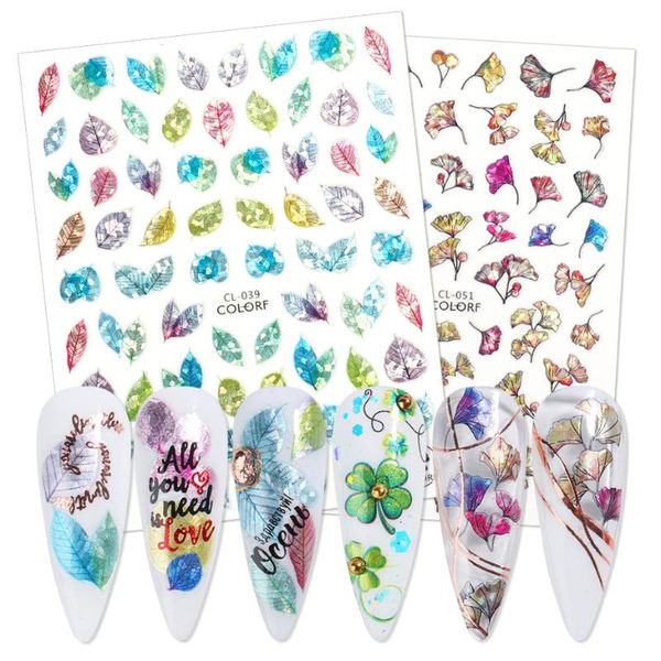 stickers & decals laser 3d nail flower leaves lucky clover ginkgo hydrangea petals gel nails art decor slider polish manicure becl037-052, Black
stickers & decals laser 3d nail flower leaves lucky clover ginkgo hydrangea petals gel nails art decor slider polish manicure becl037-052, Black