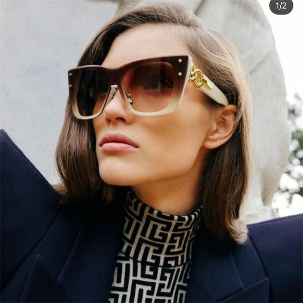 2021 women's cat's eye large frame display face small sunglasses fashion sunglasses anti ultraviolet bps-106a, White;black
2021 women's cat's eye large frame display face small sunglasses fashion sunglasses anti ultraviolet bps-106a, White;black