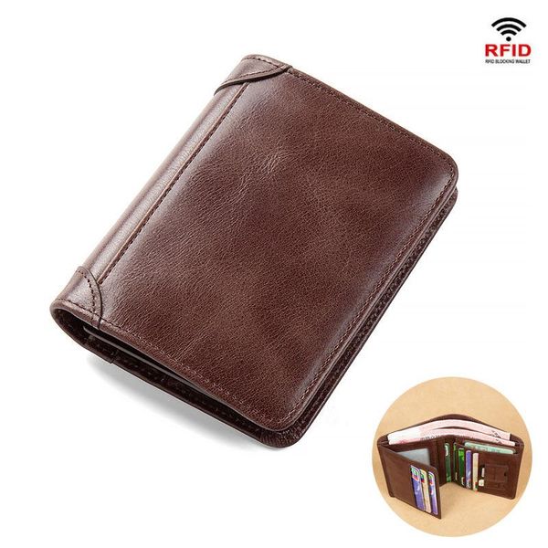 blocking men's genuine leather wallet ultra-thin anti-theft swiping vertical card holder male cowhide money purse wallets, Red;black
blocking men's genuine leather wallet ultra-thin anti-theft swiping vertical card holder male cowhide money purse wallets, Red;black