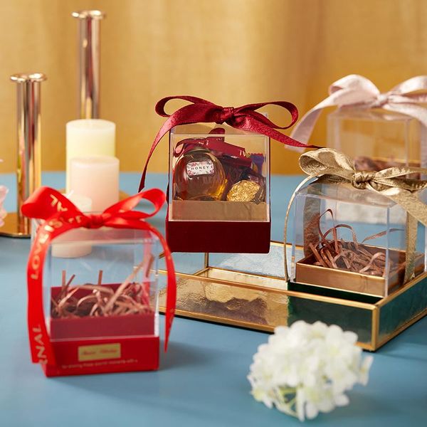 gift wrap 10 pcs/lot acrylic square candy box transparent chocolate packaging boxes with ribbon wedding christmas party supplies
gift wrap 10 pcs/lot acrylic square candy box transparent chocolate packaging boxes with ribbon wedding christmas party supplies