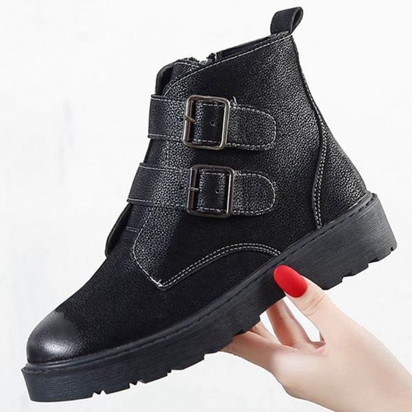 boots bonjomarisa retro buckle platform ankle chunky heel zipper women sewing casual daily shoes woman 7e38, Black
boots bonjomarisa retro buckle platform ankle chunky heel zipper women sewing casual daily shoes woman 7e38, Black
