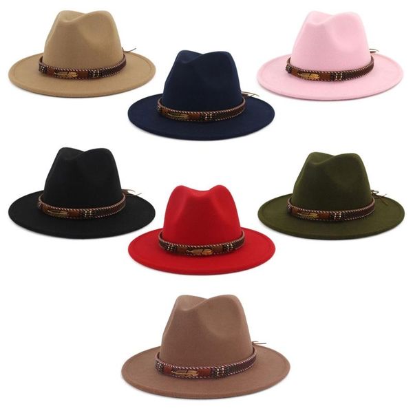 stingy brim hats men women vintage ethnic felt shallow fedoras hat with woven belt buckle sunscreen wide formal floppy trilby jazz, Blue;gray
stingy brim hats men women vintage ethnic felt shallow fedoras hat with woven belt buckle sunscreen wide formal floppy trilby jazz, Blue;gray