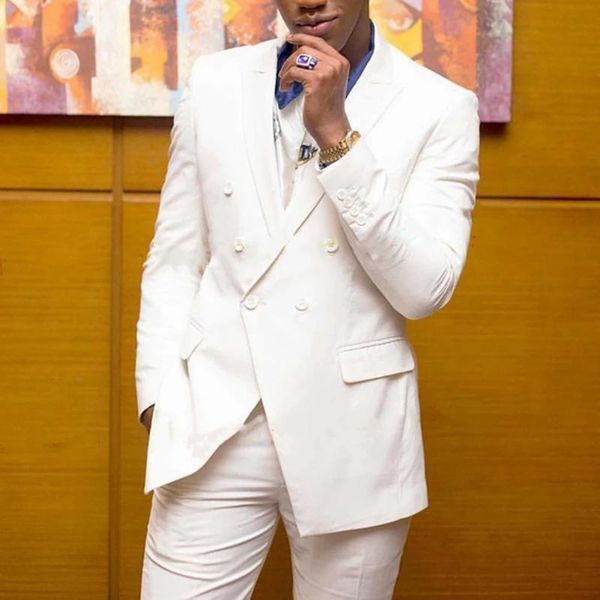 men's suits & blazers 2021 high-quality double-breasted suit wedding western-style custom tuxedo and groom prom coat 2 sets (coat + pan, White;black
men's suits & blazers 2021 high-quality double-breasted suit wedding western-style custom tuxedo and groom prom coat 2 sets (coat + pan, White;black