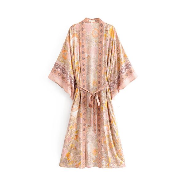 women's & women floral printed bohemian kimono cardigan sashes boho flare sleeve casual beach holiday long blouses shirts cov, White
women's & women floral printed bohemian kimono cardigan sashes boho flare sleeve casual beach holiday long blouses shirts cov, White