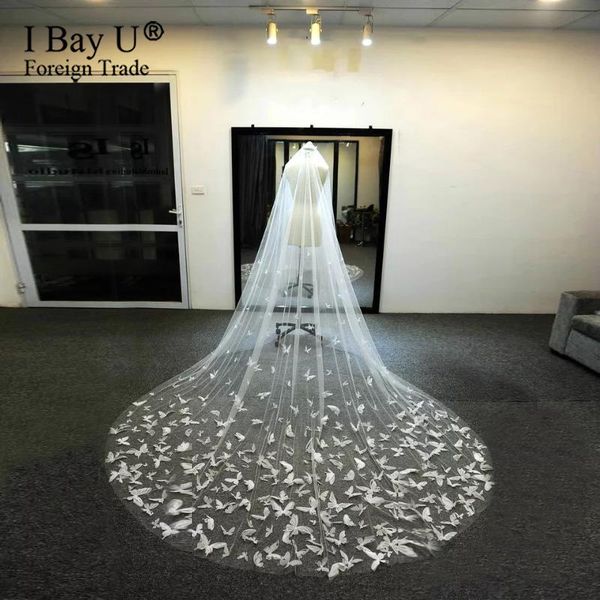 bridal veils sparkle soft tulle pearl with blusher white ivory veil for 3d butterfly wedding crystals, Black
bridal veils sparkle soft tulle pearl with blusher white ivory veil for 3d butterfly wedding crystals, Black