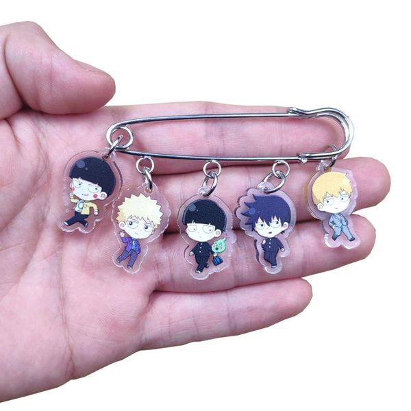 pins, brooches acrylic anime cartoon mob psycho 100 hyaku brooch overcoat bag swearter badge classic women men girl pupil birthday gift, Gray
pins, brooches acrylic anime cartoon mob psycho 100 hyaku brooch overcoat bag swearter badge classic women men girl pupil birthday gift, Gray
